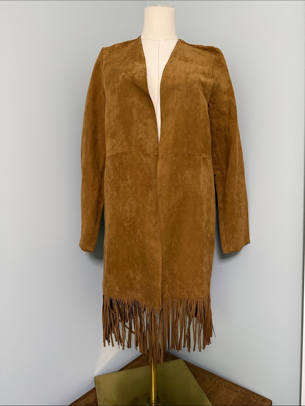 Love Destroyed Women’s Fringe Duster/Kimono – Size Medium